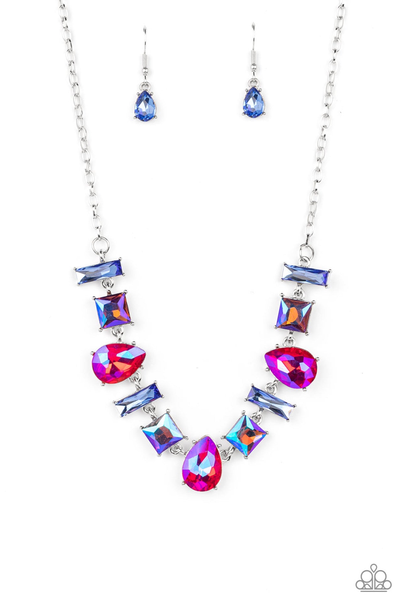 Paparazzi Interstellar Ice LOP Necklaces