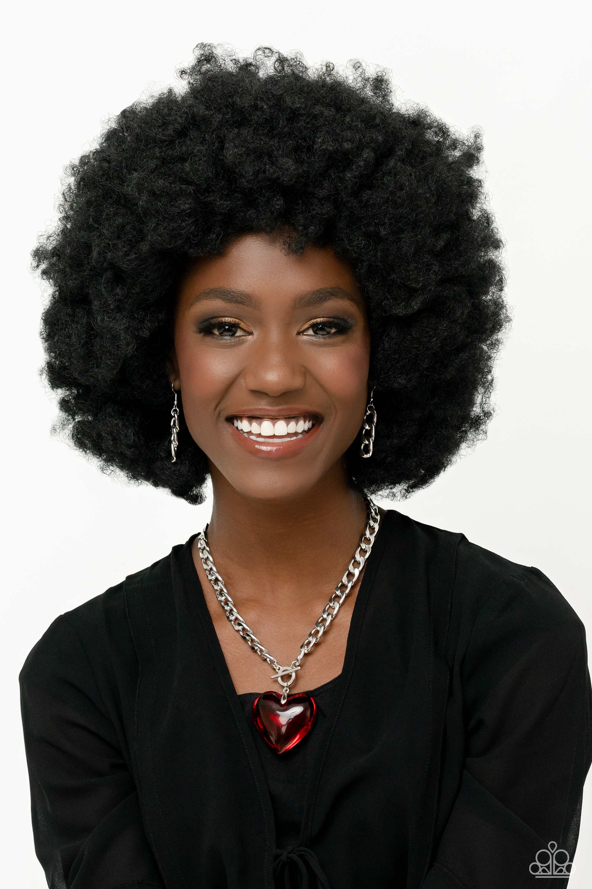 Paparazzi GLASSY-Hero LOP Heart Necklaces