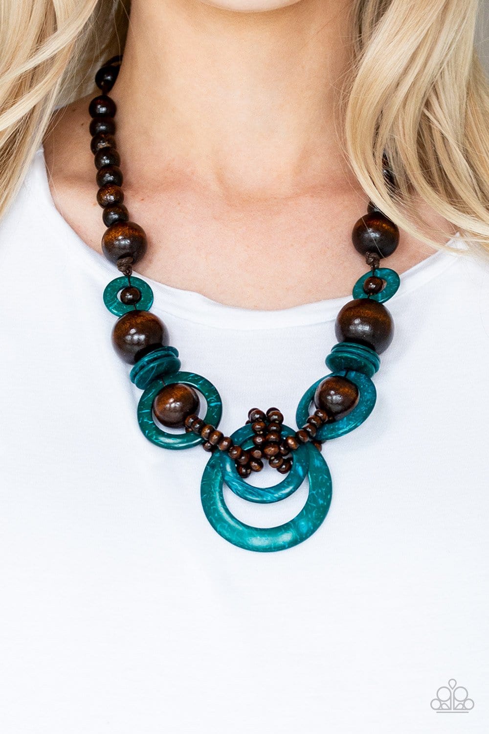 Paparazzi Boardwalk Party Wooden Necklaces