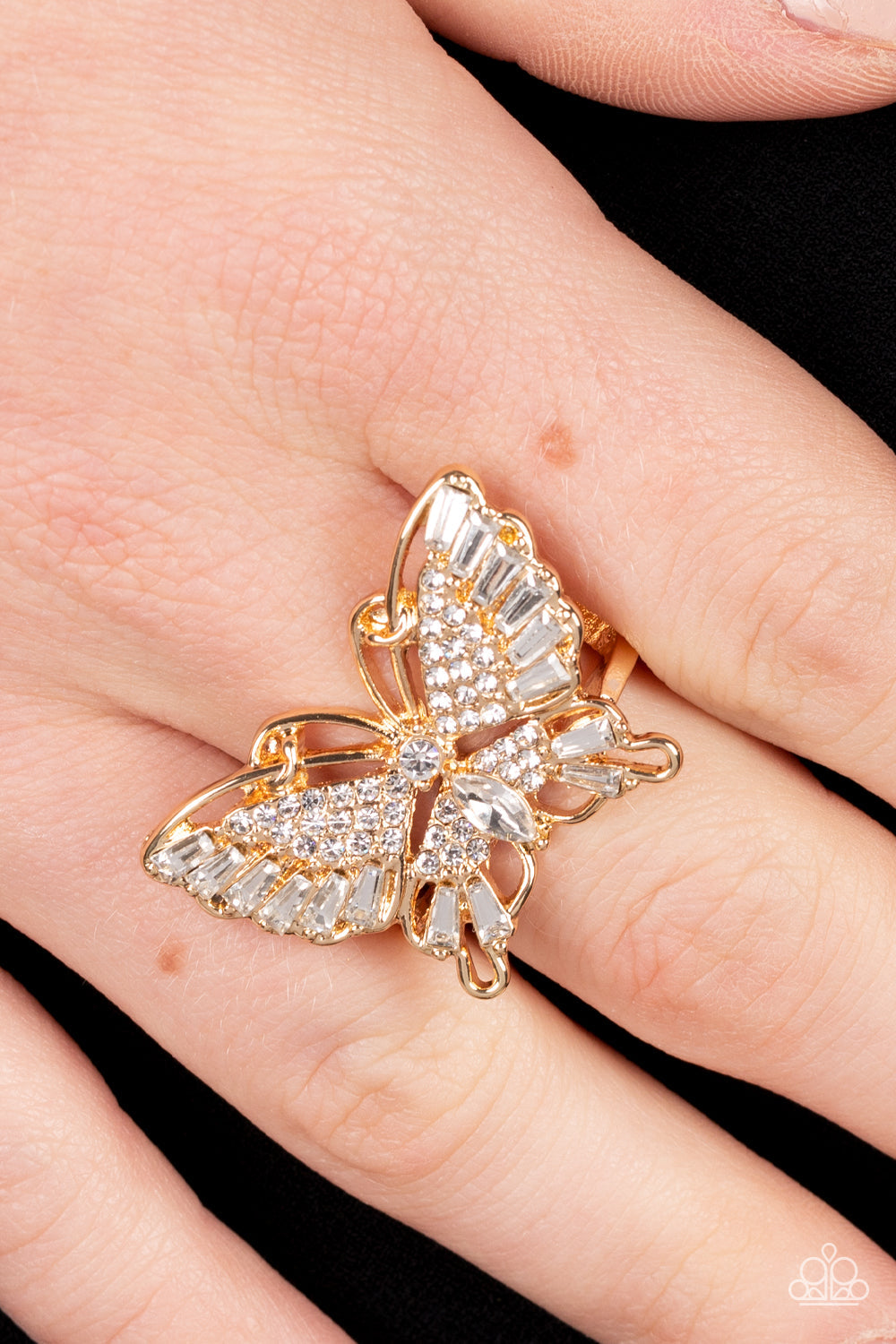 Paparazzi Fearless Flutter LOP Rings
