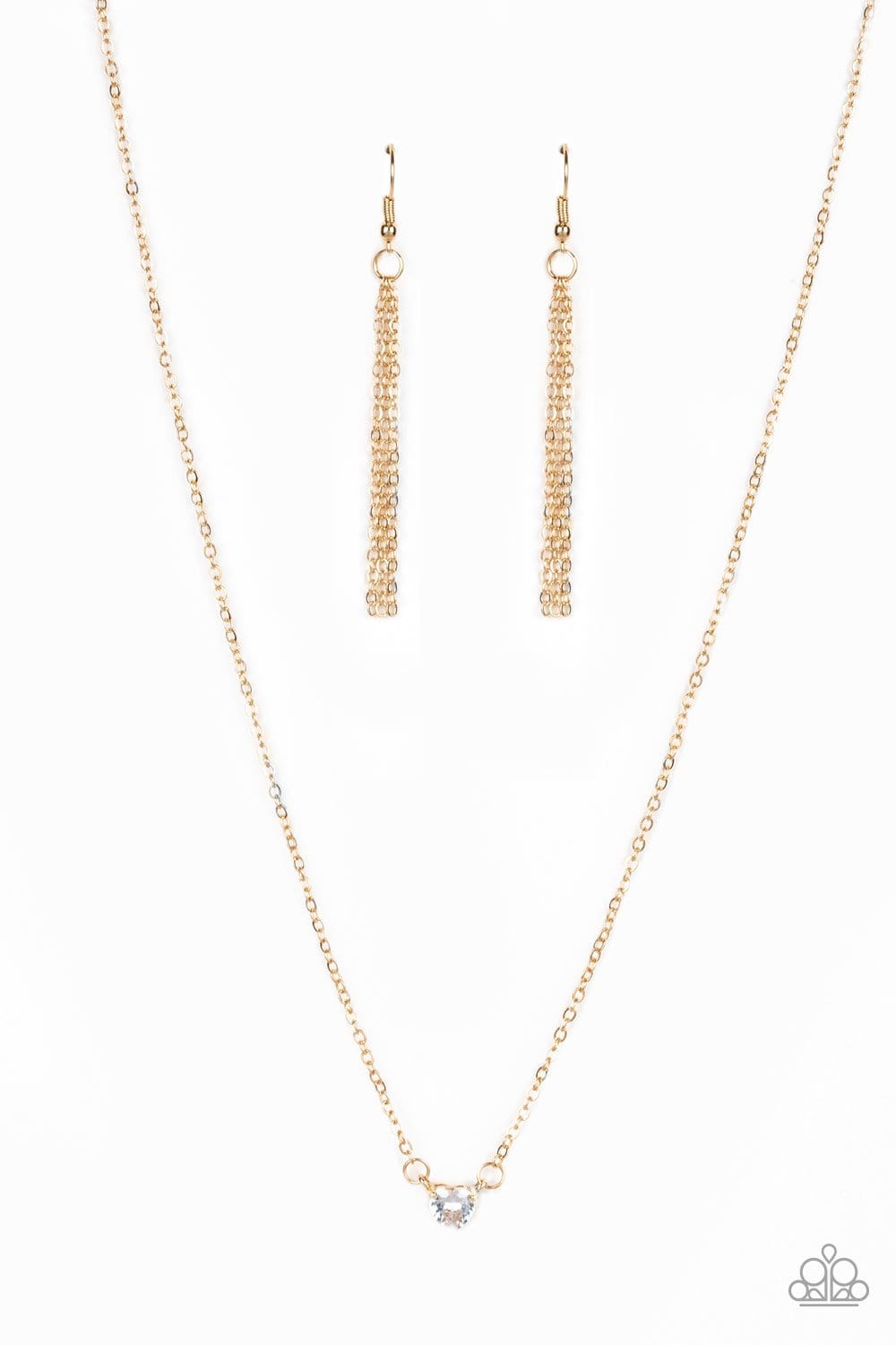 Paparazzi Heartbeat Bling Heart Necklaces