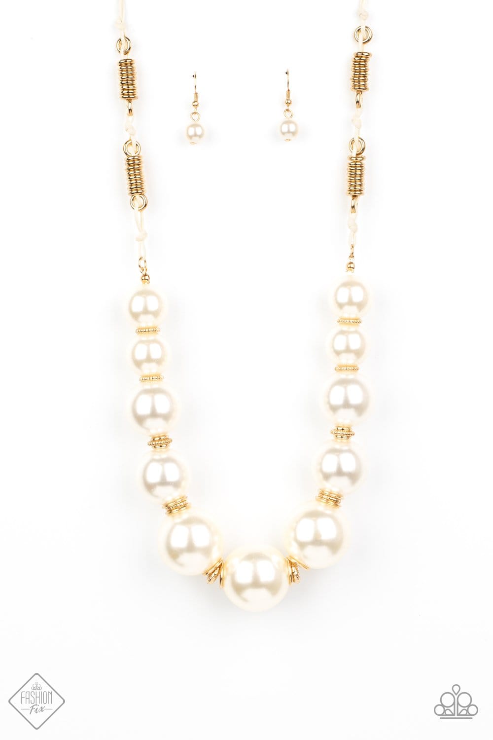Paparazzi Pearly Prosperity Necklace Fashion Sets