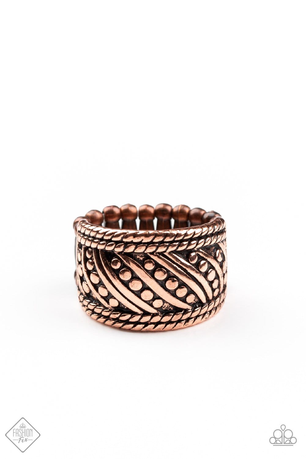 Slanted Shimmer Rings