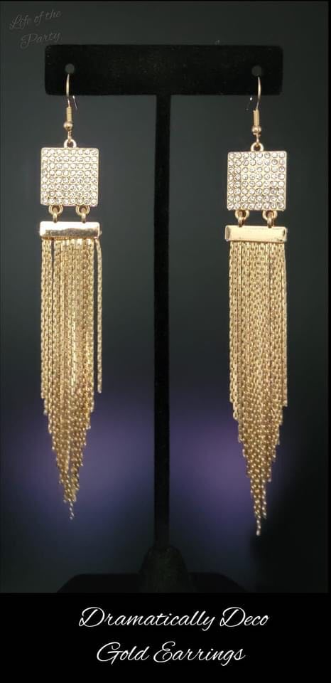Dramatically Deco LOP Earrings