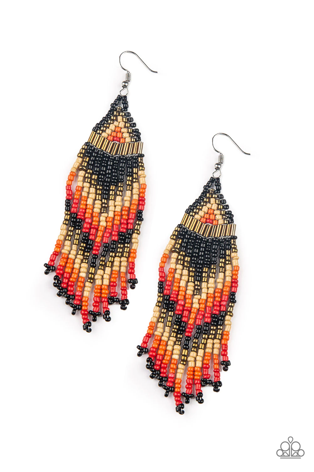 Colors Of The Wind Seed Bead Earrings