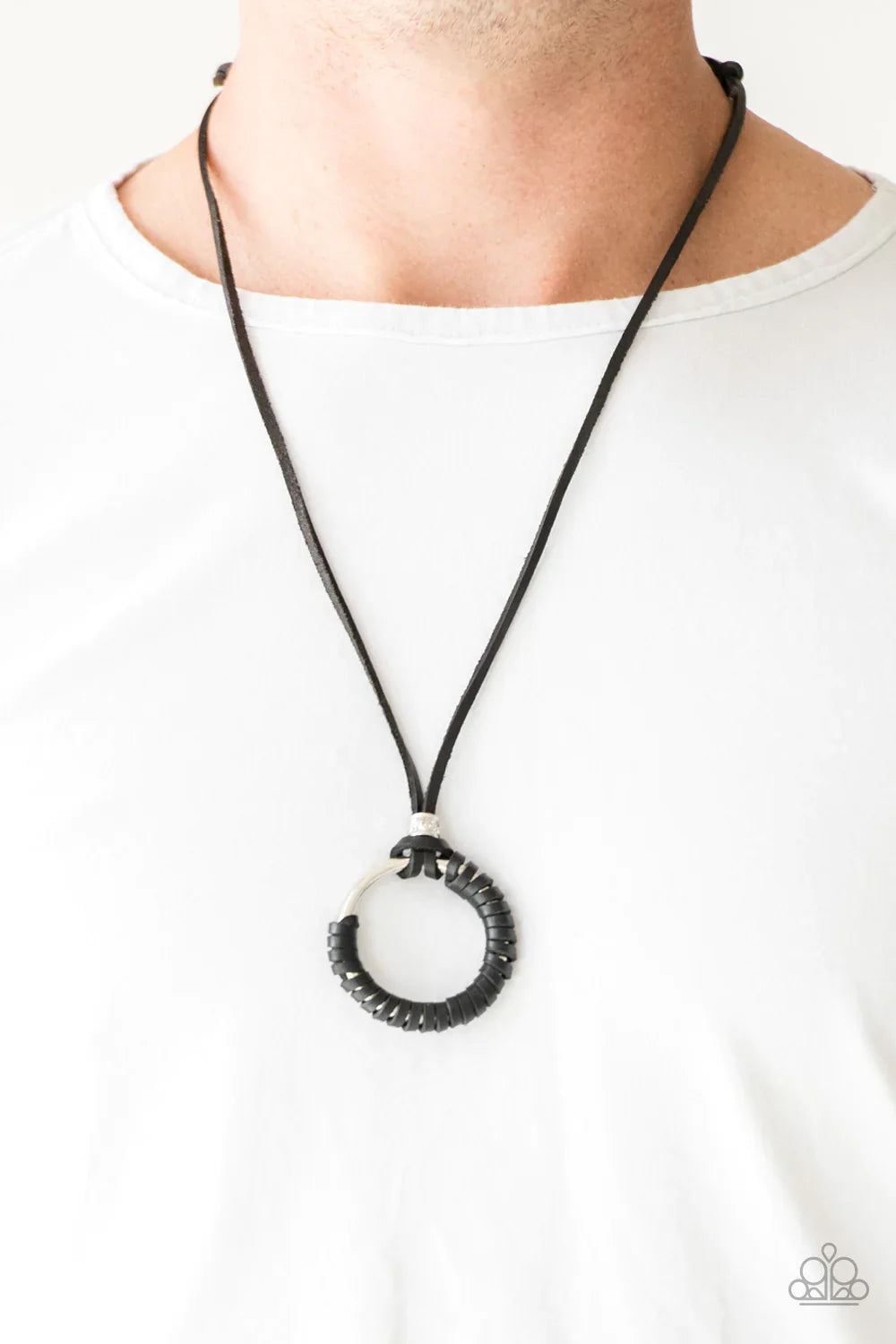 Paparazzi Get Over GRIT! Mens Necklaces
