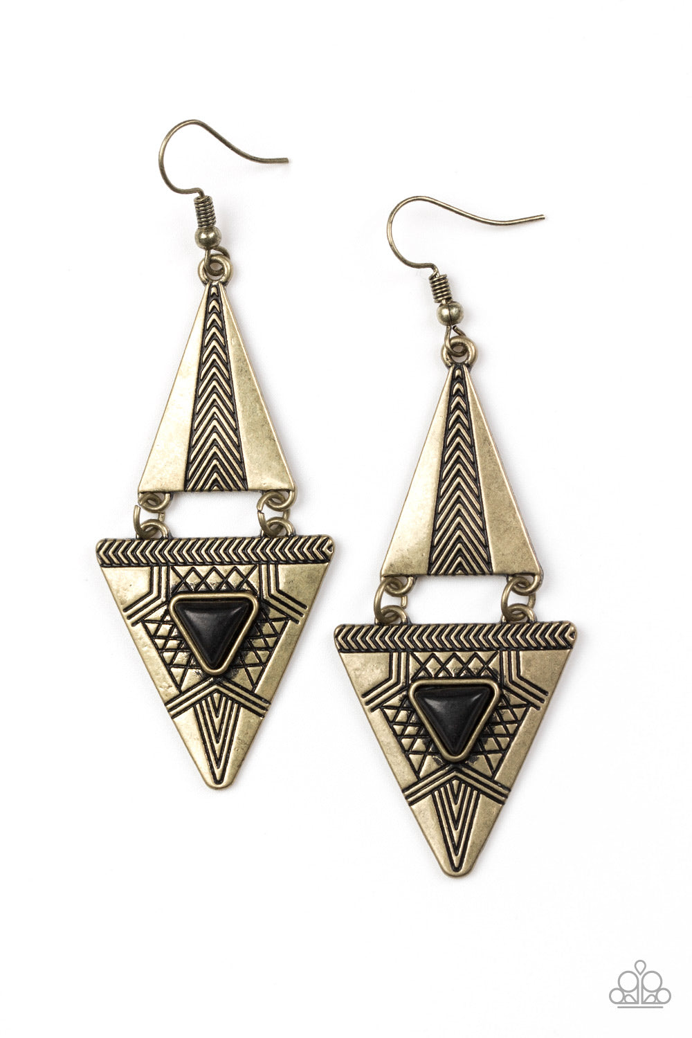 Paparazzi El Paso Edge Earrings