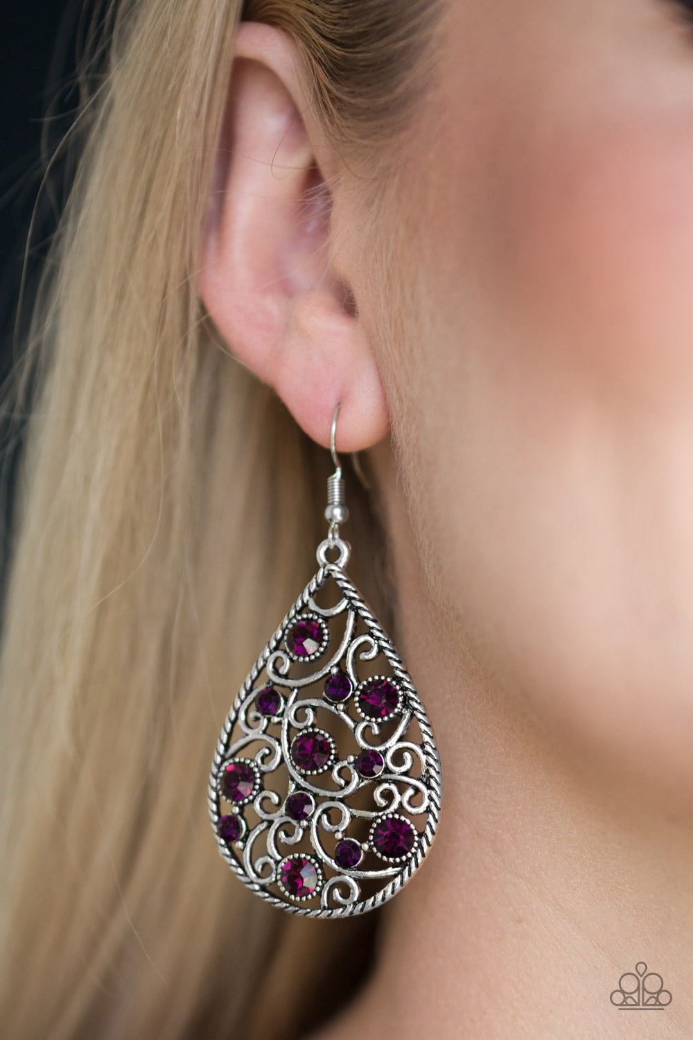 Paparazzi Certainly Courtier Earrings