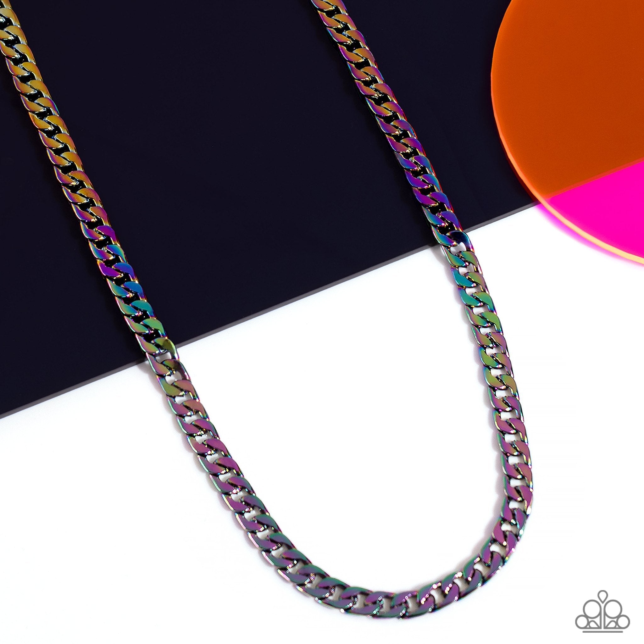 Paparazzi Industrial Identification Mens Necklaces