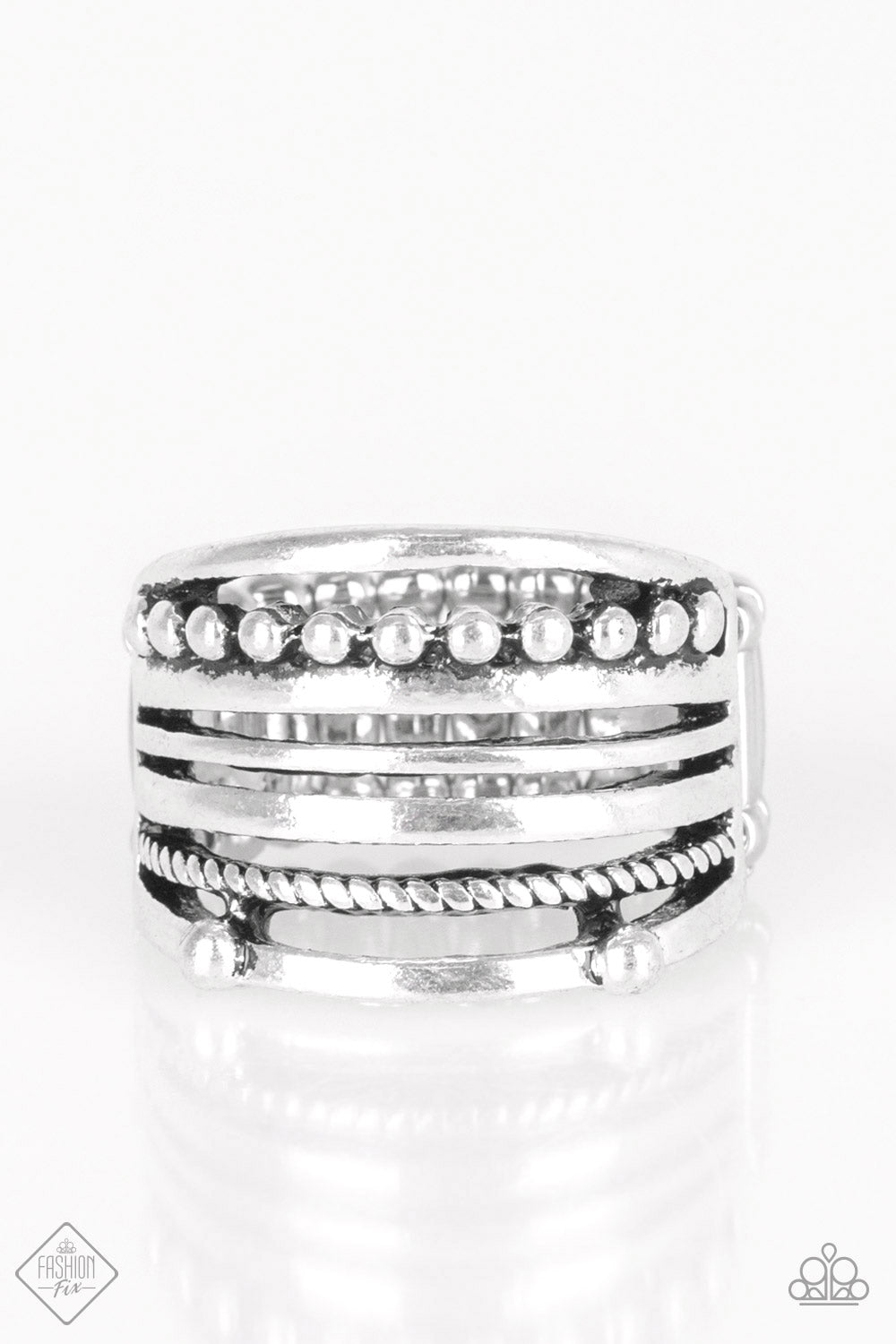 Paparazzi The STEEL Of Night Ring