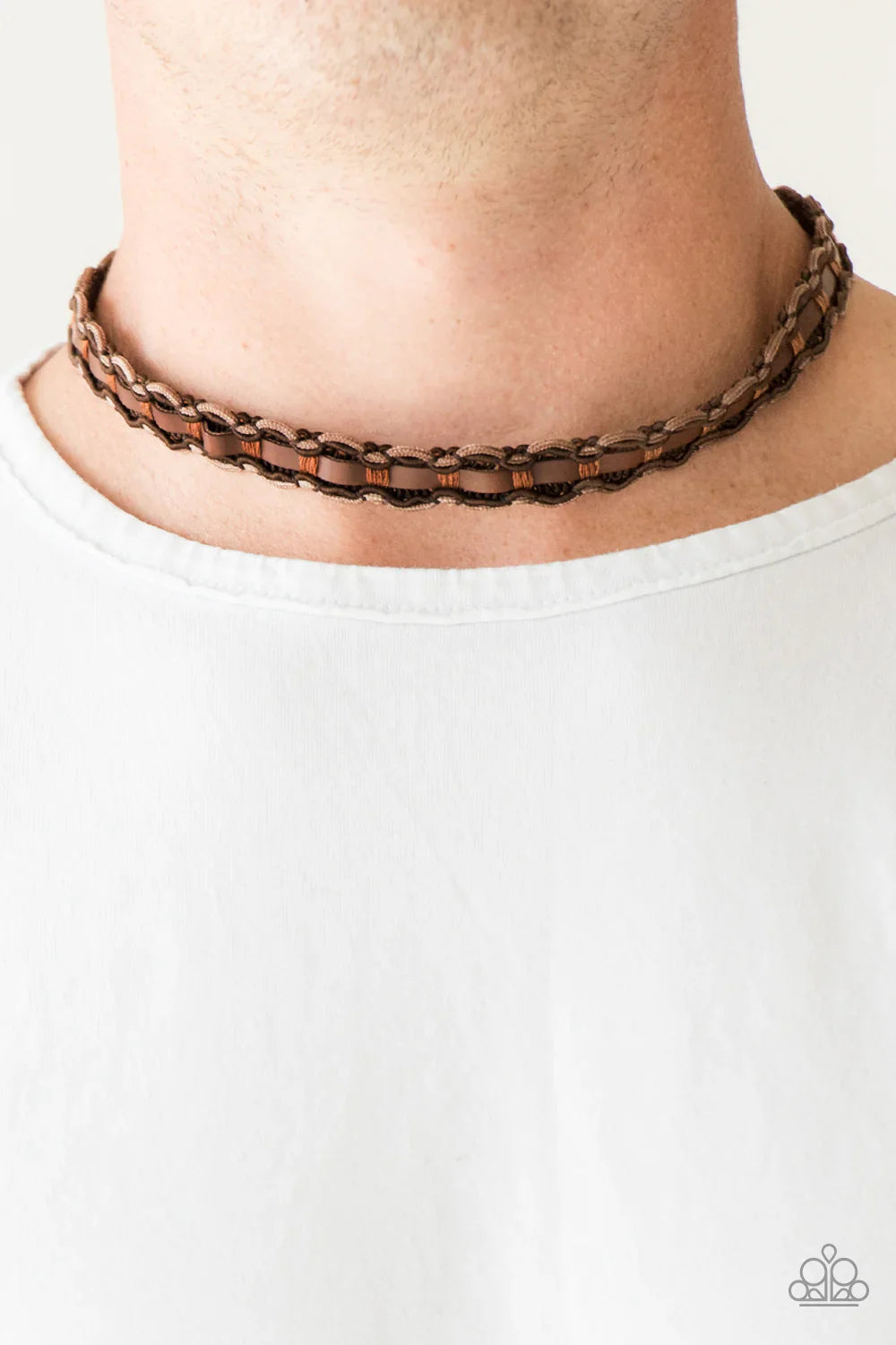 Paparazzi Track Tracker Mens Necklaces