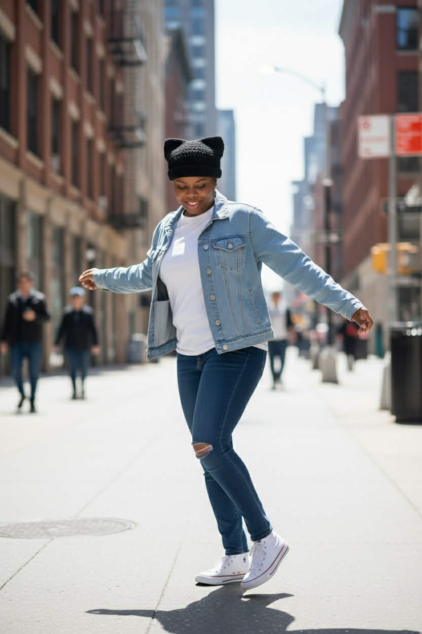 Miss Kitty Kat Ear Beanie