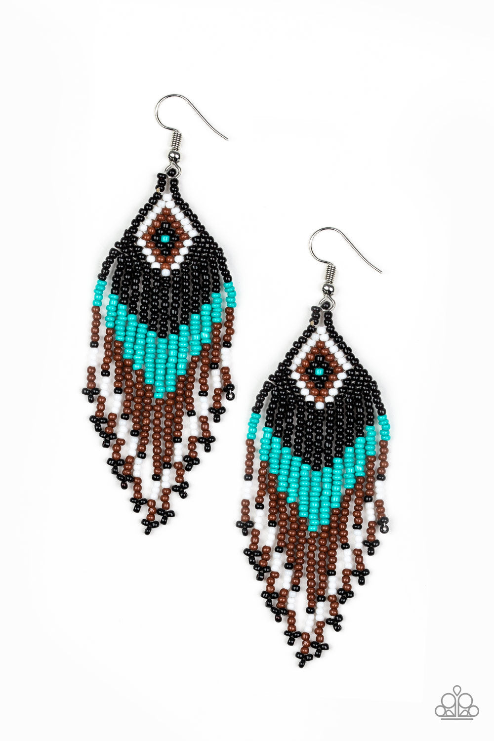 Paparazzi Wind Blown Wanderer Seed Bead Earrings