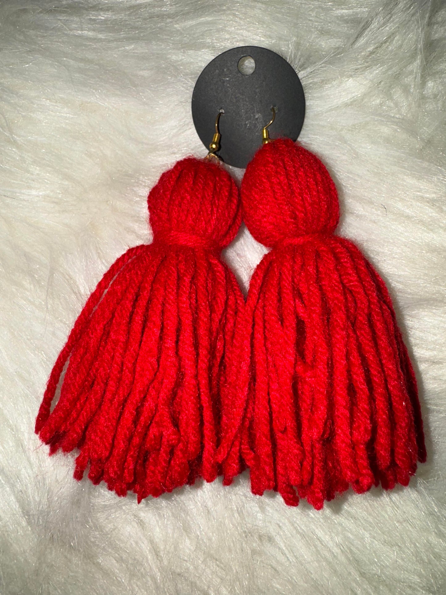 Tassel Earrings Short