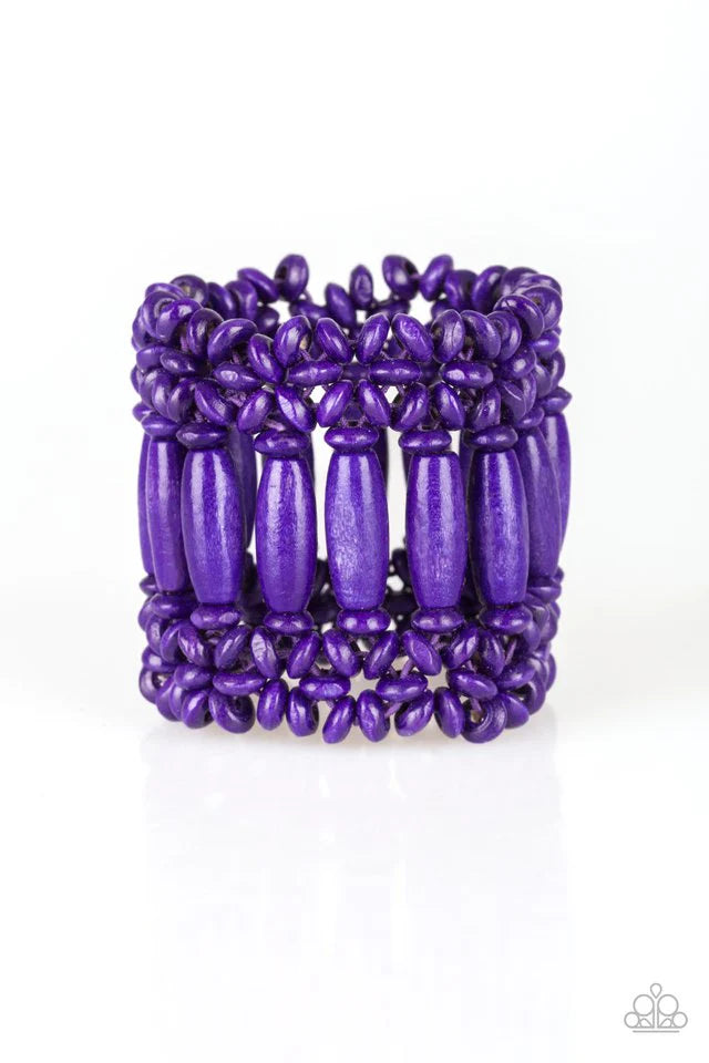 Barbados Beach Club Wooden Bracelets #483
