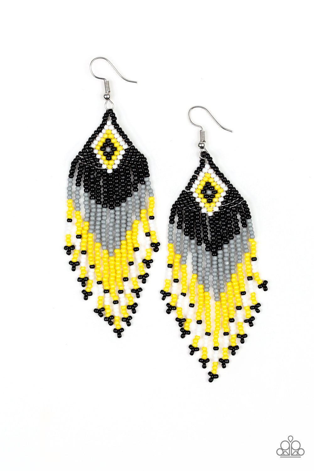 Paparazzi Wind Blown Wanderer Seed Bead Earrings