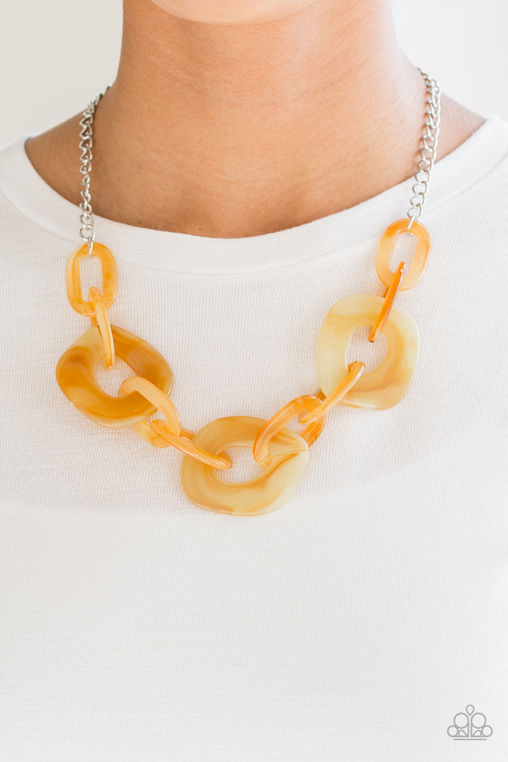 Paparazzi Courageously Chromatic Necklaces