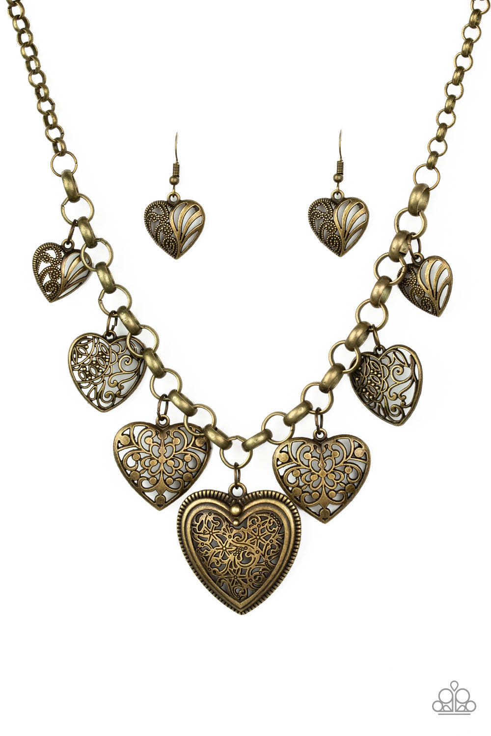 Paparazzi Love Lockets Heart Necklaces Clearance