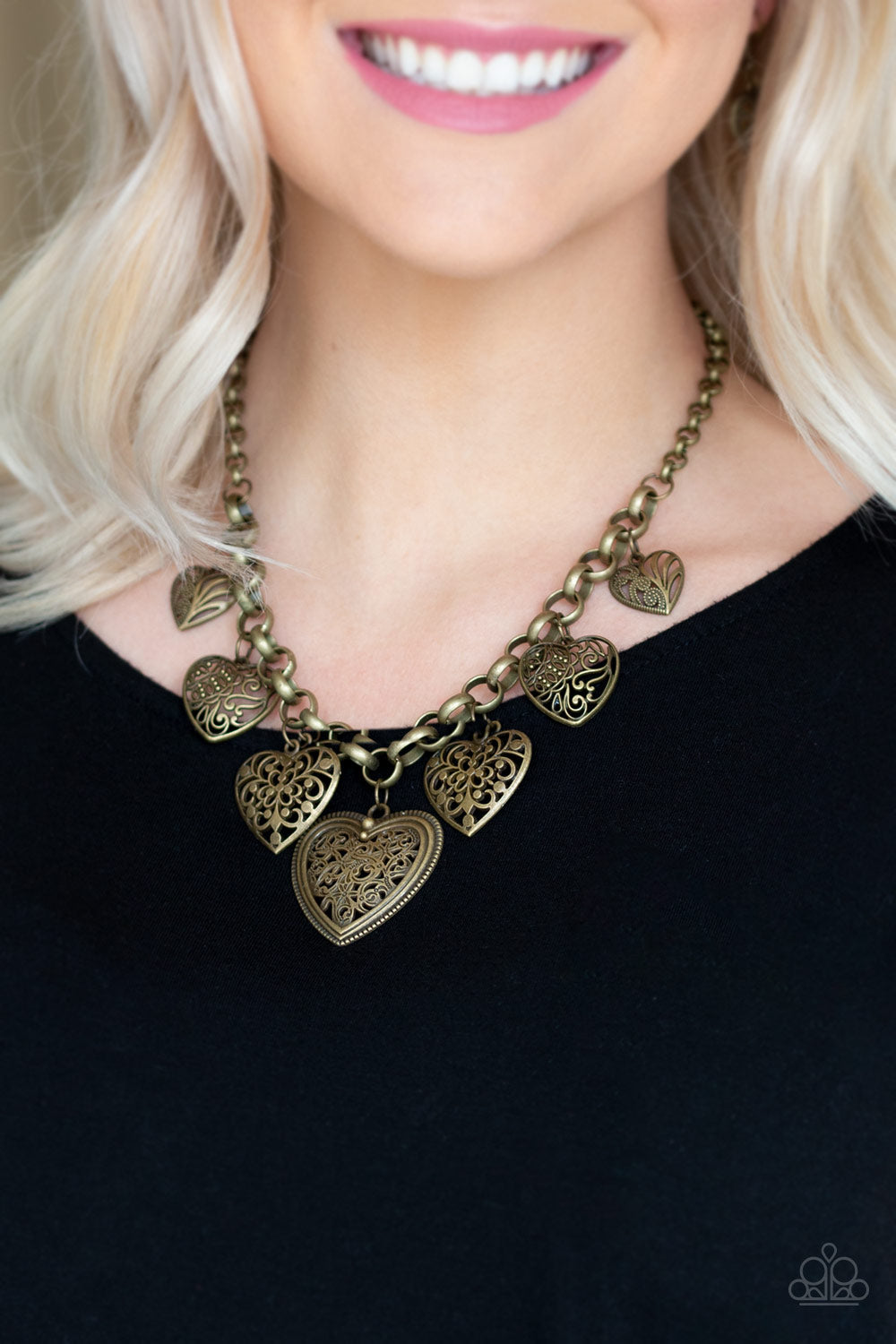 Paparazzi Love Lockets Heart Necklaces Clearance