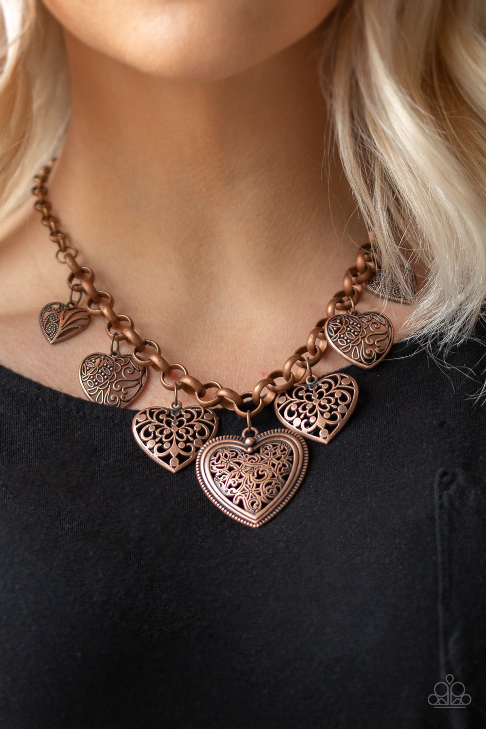Paparazzi Love Lockets Heart Necklaces Sets