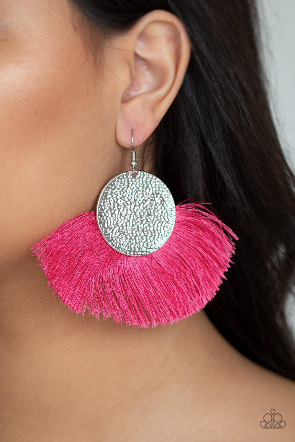 Paparazzi Foxtrot Fringe Earrings