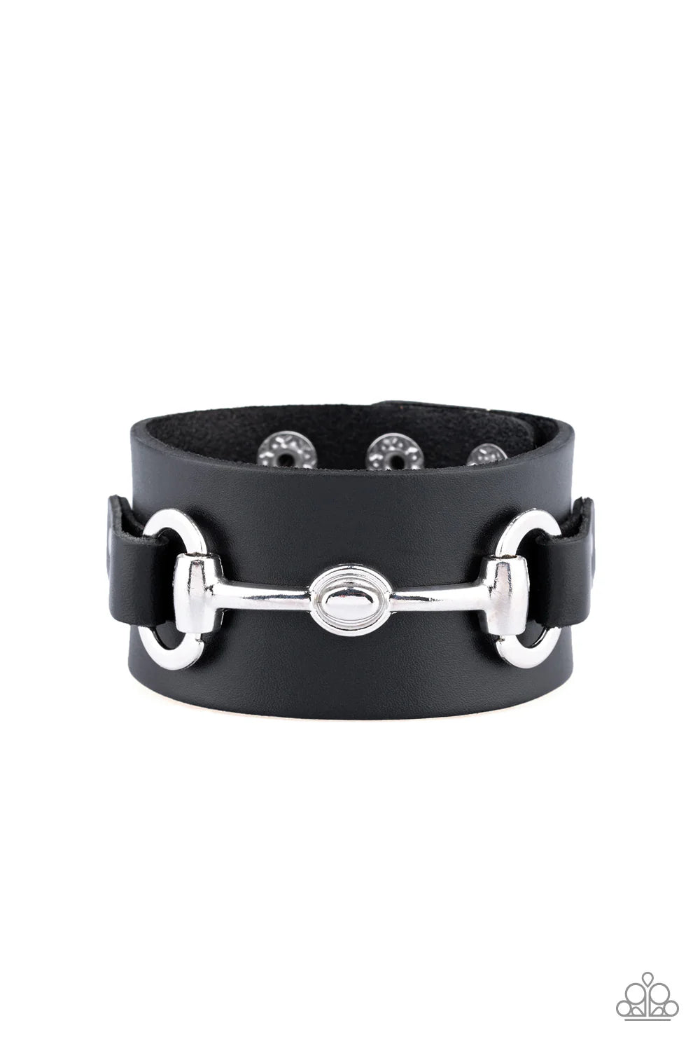 Biker Band Wrap & Snap Men's Bracelets #533