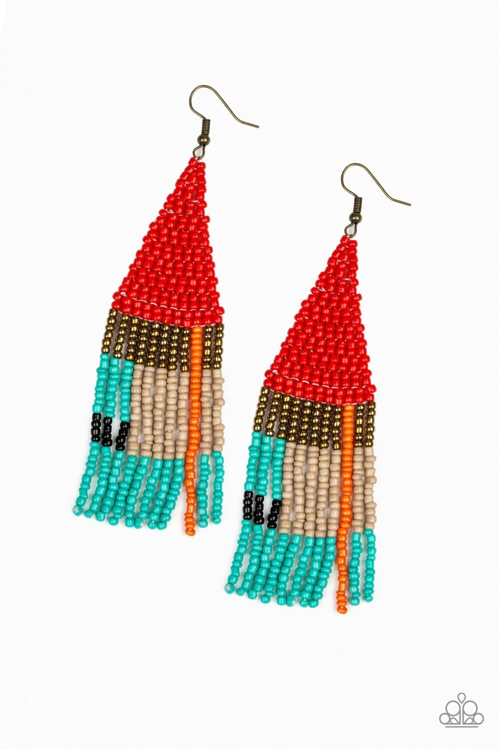 Paparazzi Beaded Boho Seed Bead Earrings