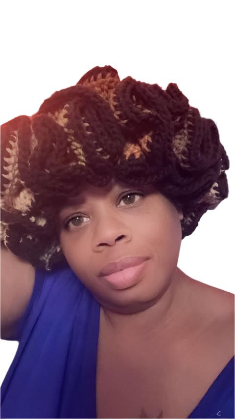 Ruffle Love Crochet Hat – Handmade Cozy Winter Beanie