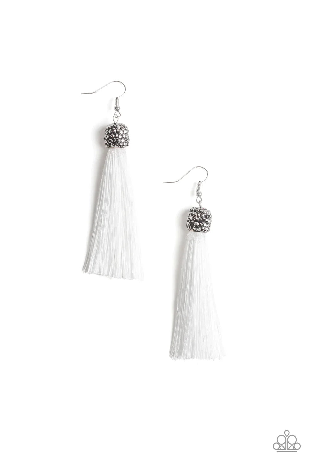 Paparazzi Make Room For Plume Tassel Earrings