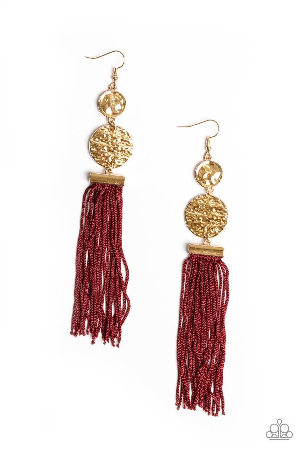 Paparazzi Lotus Gardens Tassel Earrings
