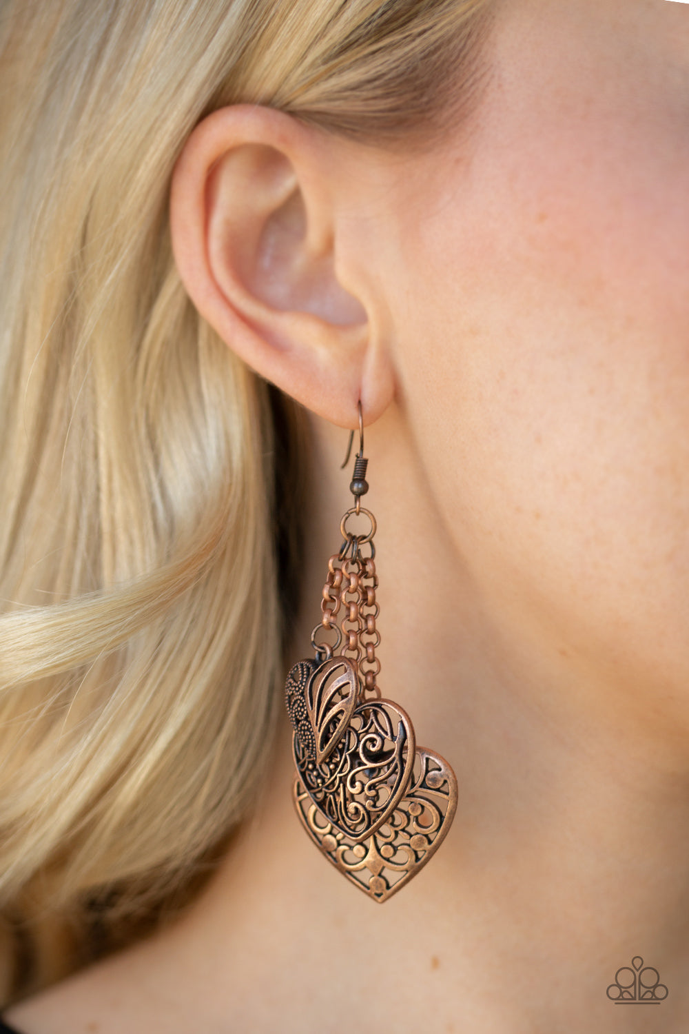 Paparazzi Once Upon A Heart Earrings