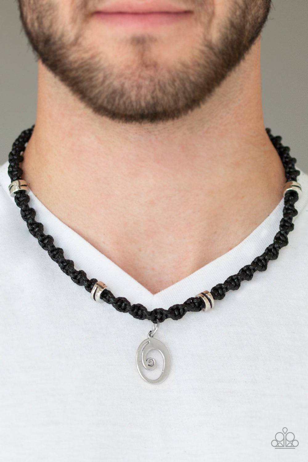 Paparazzi Surfer Spiral Mens Necklaces