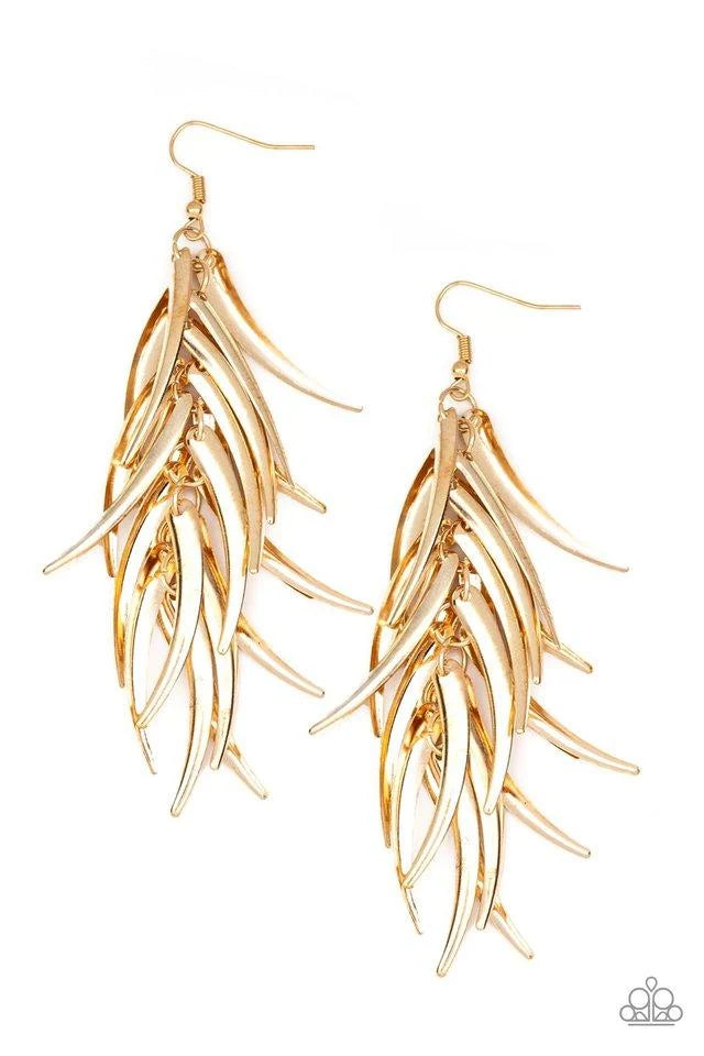 Tasseled Talons Earrings #796
