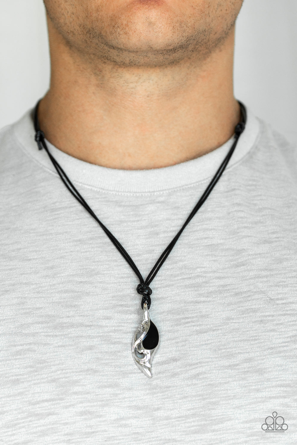 Paparazzi Titan Thunder Mens Necklaces
