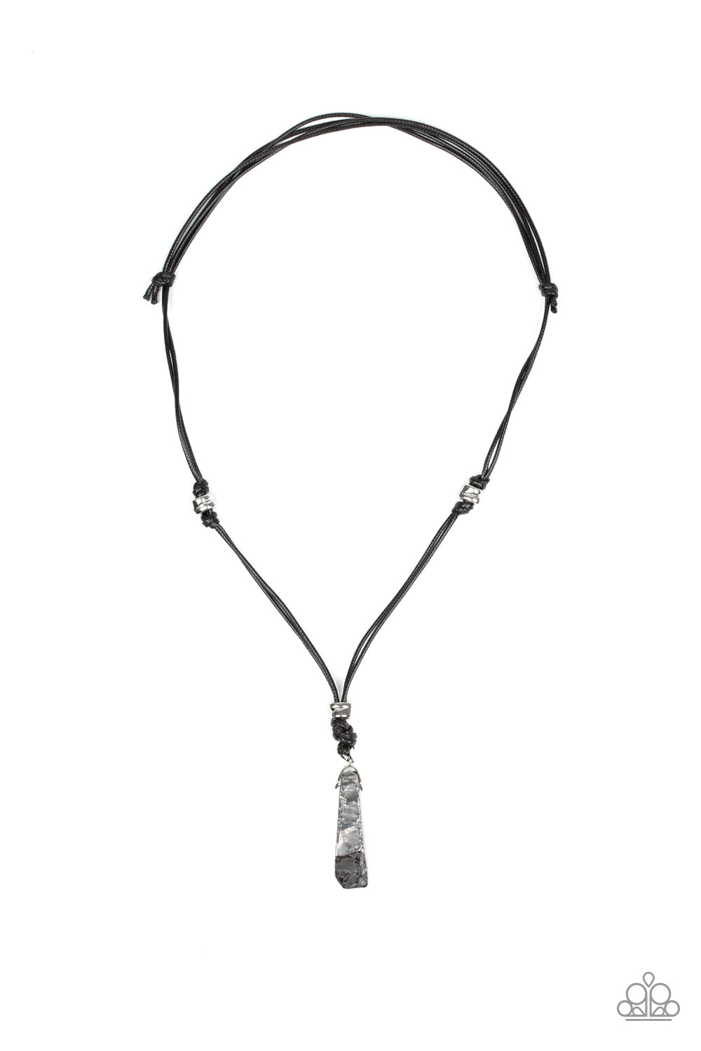 Paparazzi Midnight Meteorite Mens Necklaces