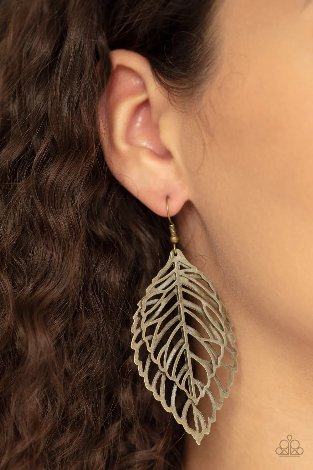 Take It or LEAF It Earrings #855