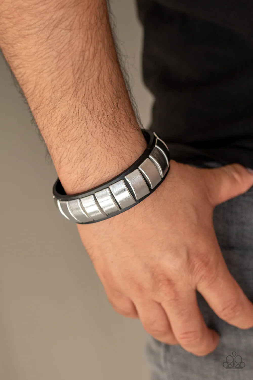 Moto Mode Men's Wrap & Snap Bracelets #473