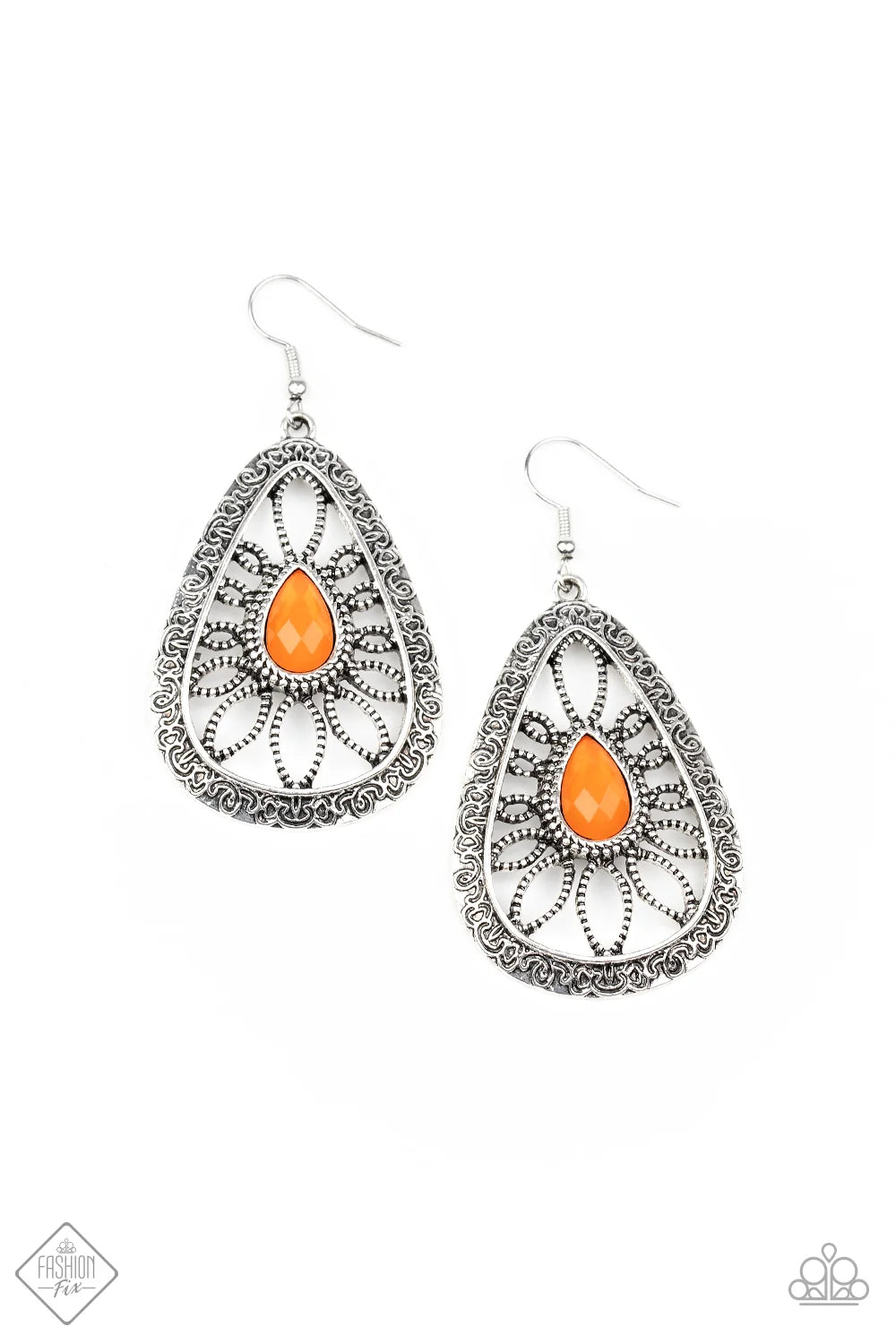 Floral Frill Earrings Set #850