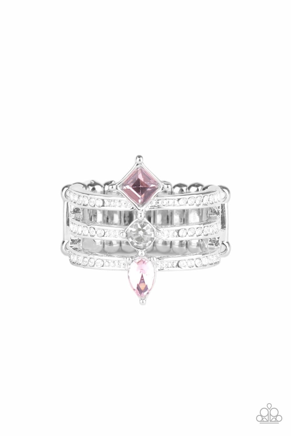 Paparazzi Triple Throne Twinkle Rings