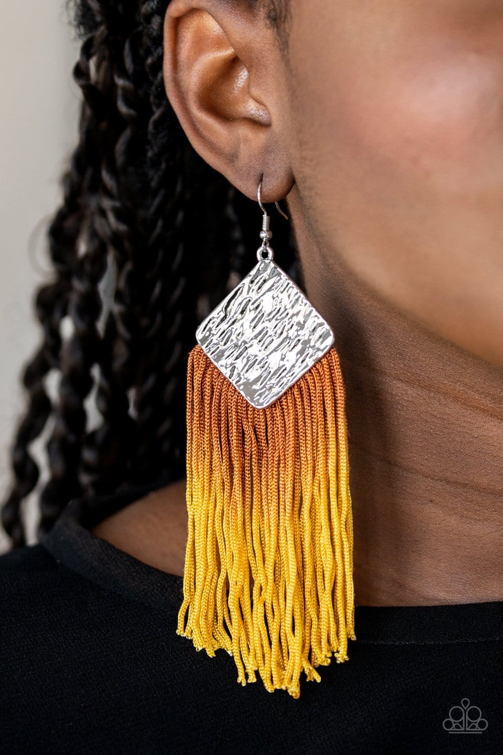 Paparazzi DIP The Scales Tassel Earrings