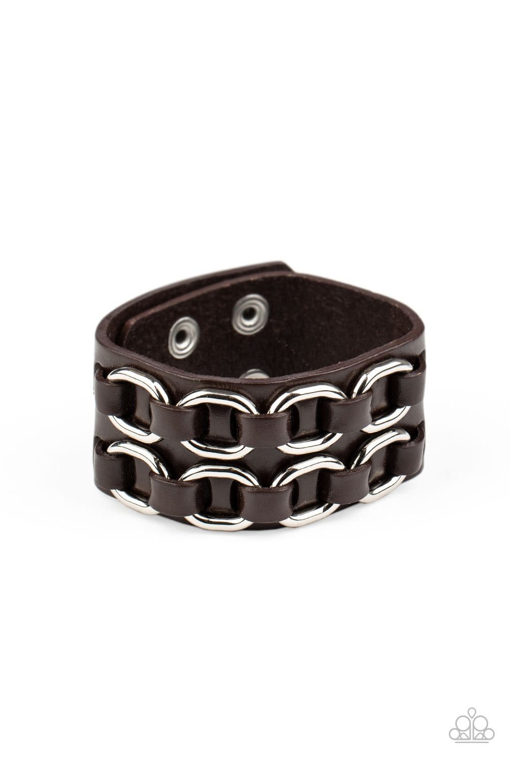 Paparazzi Throttle It Out Mens Snap Bracelets