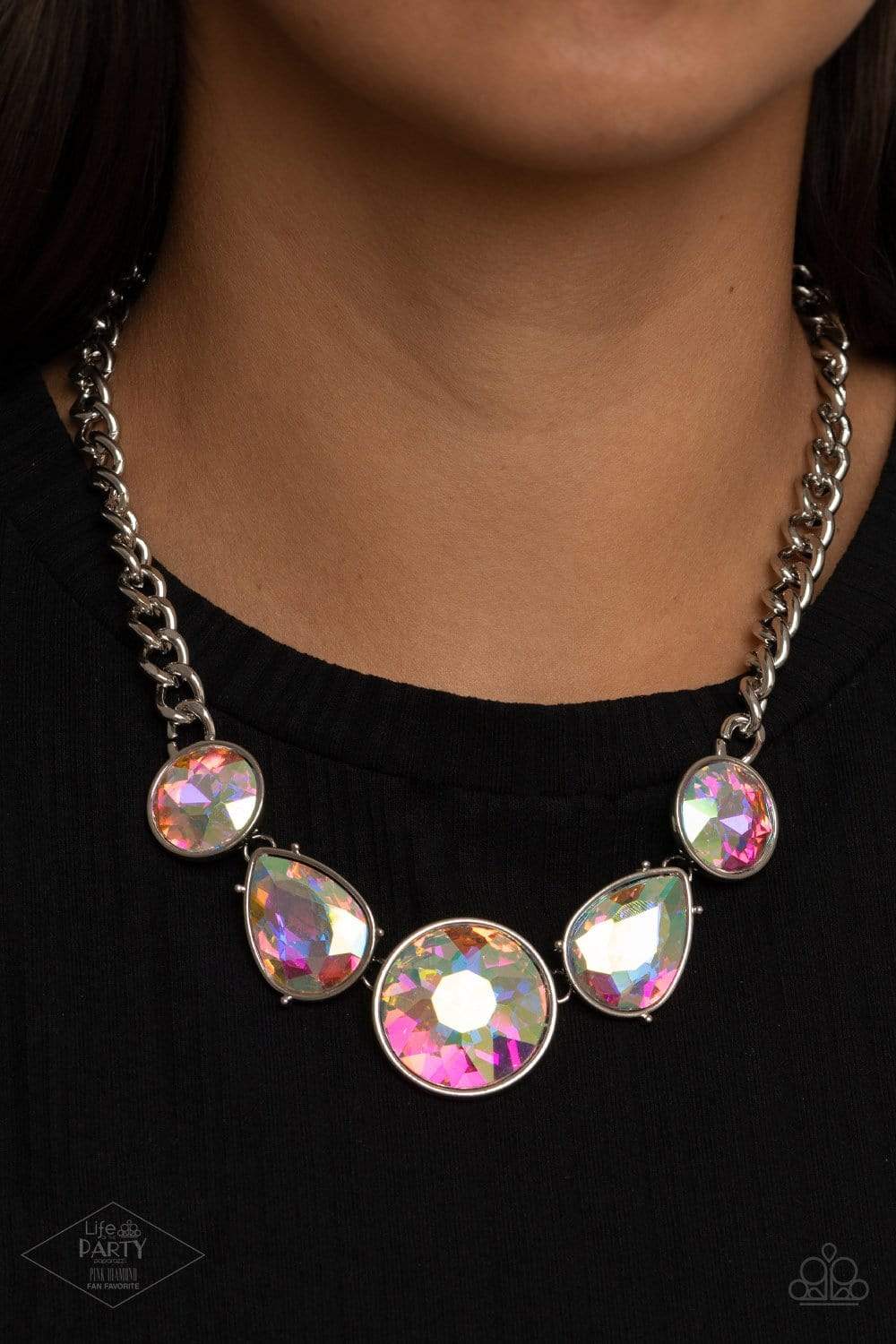 All The Worlds My Stage Necklaces #147