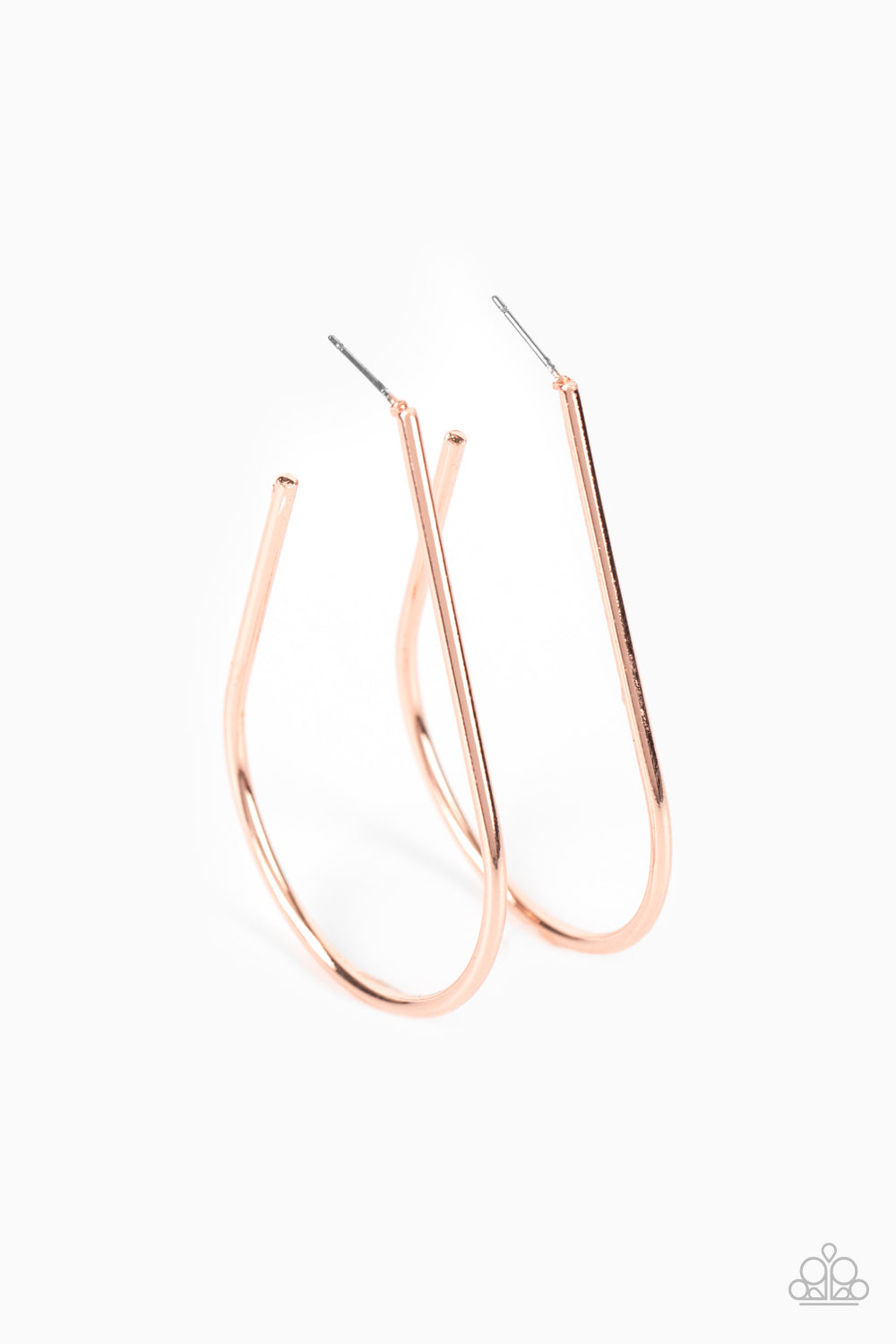 Paparazzi City Curves Hoops