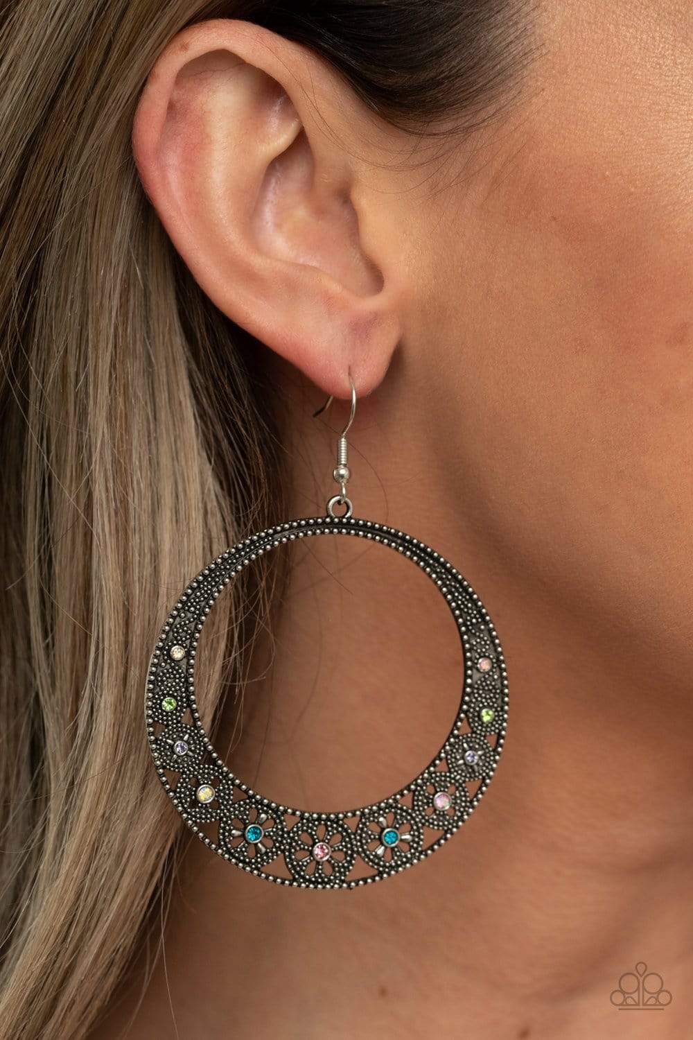 Paparazzi Bodaciously Blooming Earrings