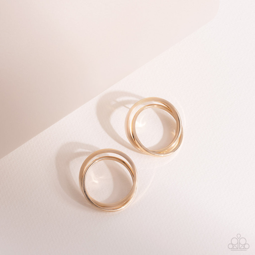 Paparazzi Always In The Loop Post Earrings