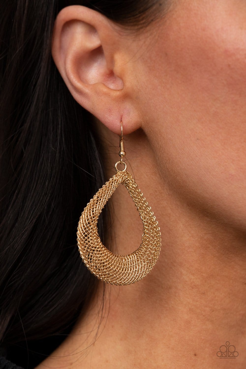 Paparazzi A Hot MESH Earrings