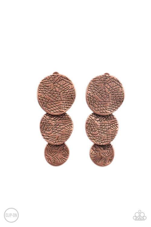 Ancient Antiquity Clip-On Earrings #767