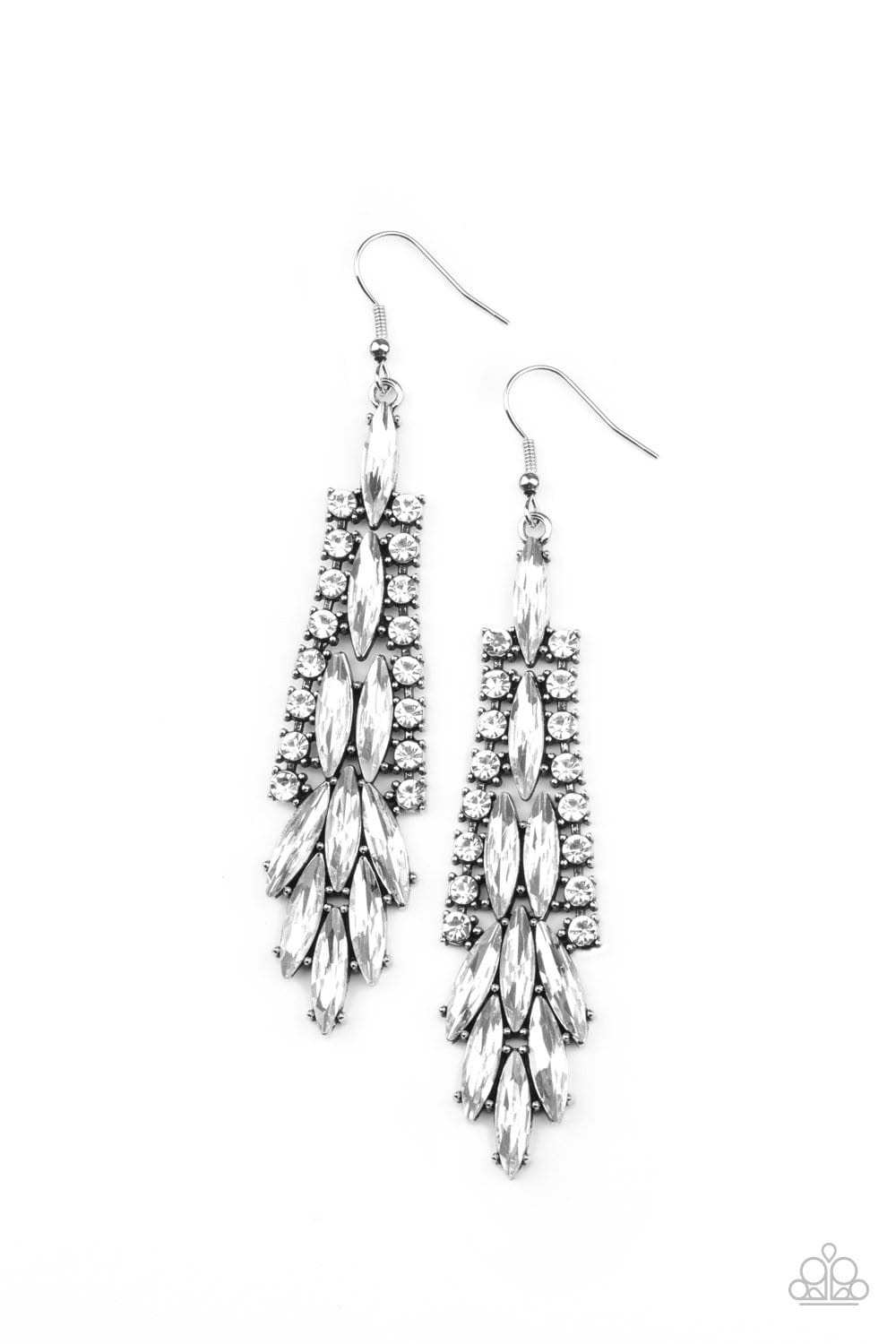 Paparazzi Crown Heiress Earrings