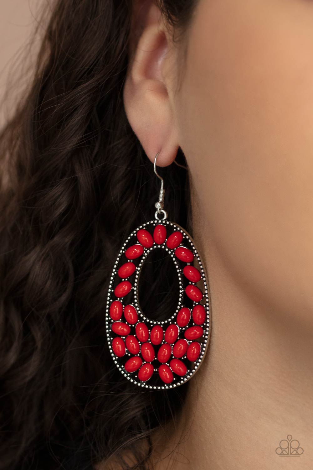 Paparazzi Beaded Shores Earrings