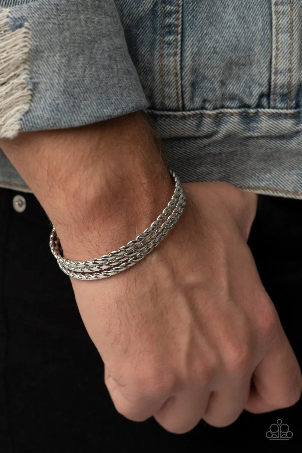 Paparazzi Line of Scrimmage Mens Bracelets Clearance